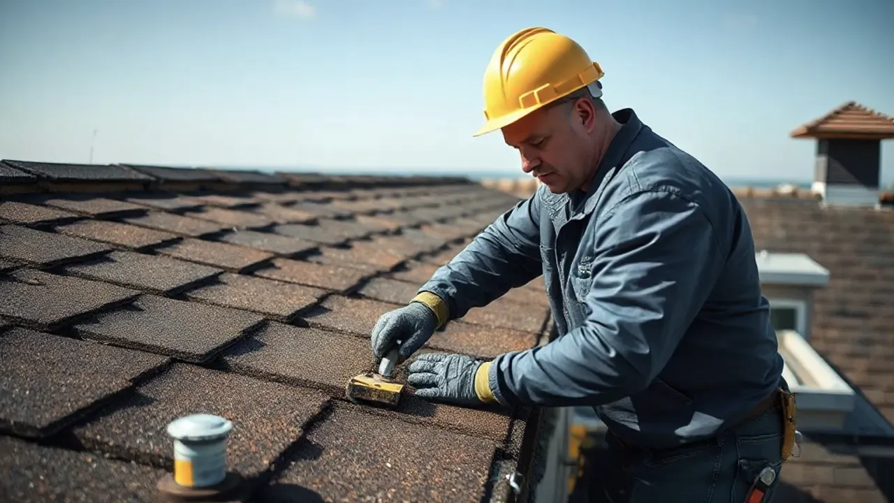 A professional carrying out Flat roofing in Herne Bay near Whitstable