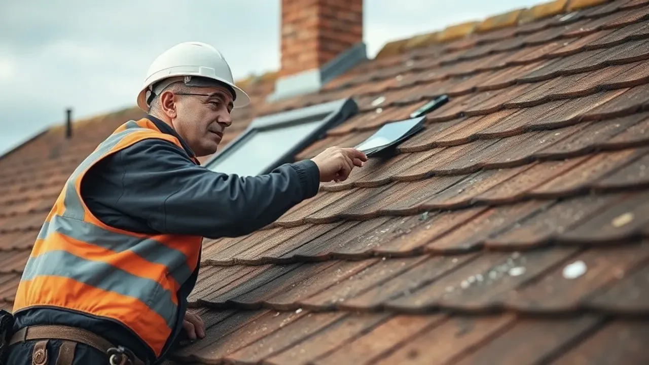 A professional carrying out How to Cost Out Storm Damage to Your Roof (Before You Ring Anyone) near Whitstable